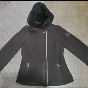 Harley-Davidson Faux-Fur Lined Hooded Jacket